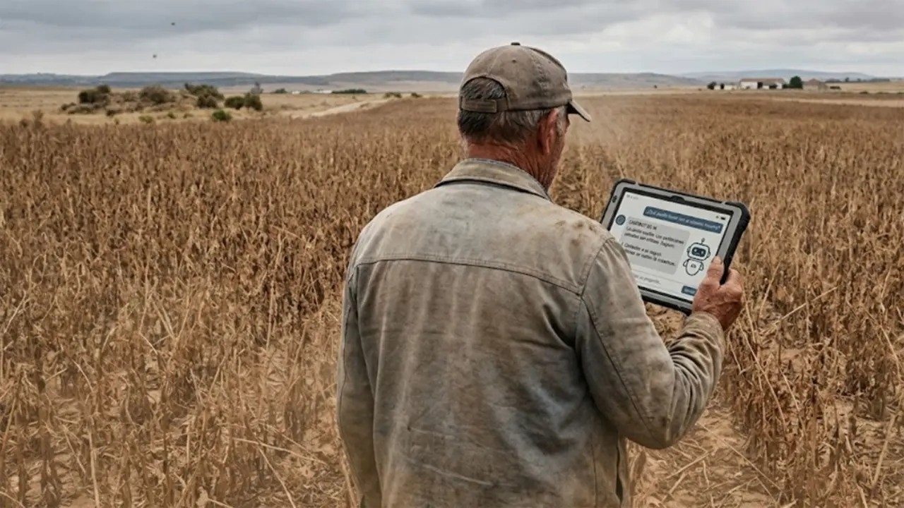 Un agricultor que deposito toda su confianza en las recomendaciones tecnicas de un chatbot para el tratamiento de sus tierras termino sufriendo una devastadora perdida de 10 hectareas de sesamo debido a la aplicacion de un herbicida totalmente inadecuado para su cultivo