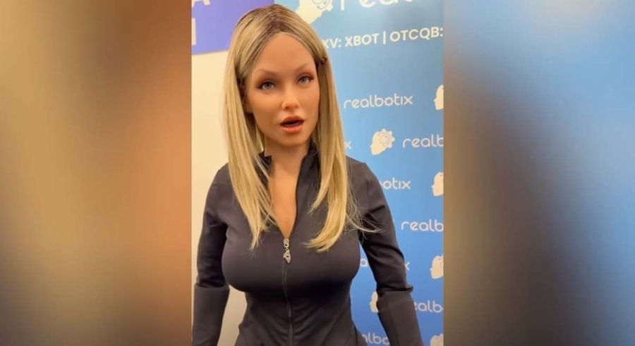 Crean un compañero íntimo uniendo robots e inteligencia artificial  su precio y sus gestos dan miedo